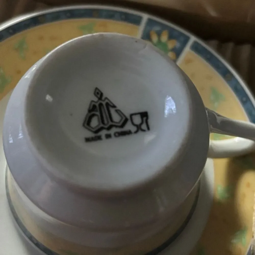 12 Piece Porcelain Coffee Set